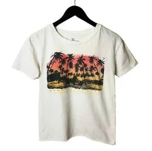 Disney The Lion King T Shirt Raw Hem Crop Top 100% Cotton Graphic Tee Top M thumbnail 1