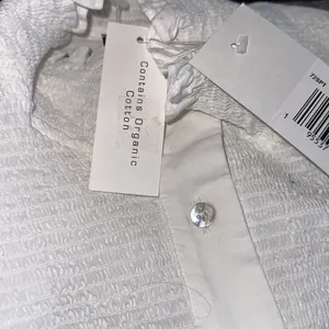 NWT French Connection Organic Cotton Rhodes Poplin Smock Top Blouse thumbnail 8