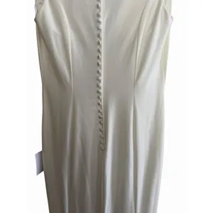 Lulus True Love Story White Embellished Cap Sleeve Mermaid Maxi Dress Size 8‎ thumbnail 8