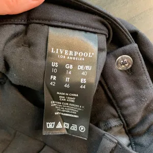 Liverpool Los Angeles Black‎ Ankle Trousers Slim Fit Stretch Pants 10/30 Office thumbnail 4