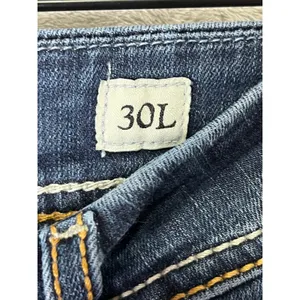 BKE Denim 30x33.5 Low Rise Slim Bootcut Jeans Medium Wash Y2K Western thumbnail 6