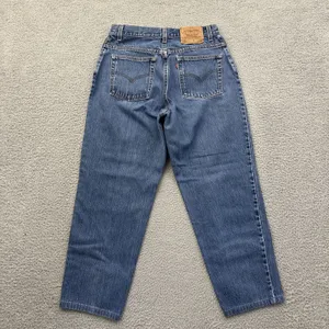 Vintage 90s Levi's 550 Relaxed Fit Tapered Leg Jeans Made In USA Women 14 x 26.5 thumbnail 3