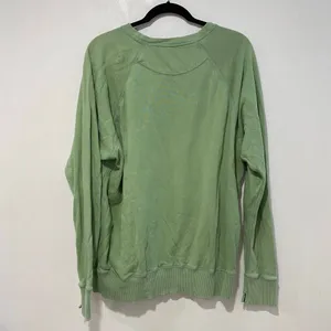 Aerie Take It Easy Tiger Green Sweatshirt Size S Oversized Graphic Crewneck thumbnail 3