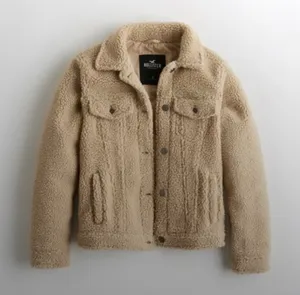 Hollister Teddy Bear Sherpa Trucker Jacket thumbnail 6