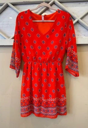 ALYA by FRANCESCA’S PULLOVER TUNIC DRESS FULLY LINED‎ SZ M thumbnail 1