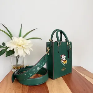 NWT Disney X Coach North South Mini Tote With Sled Motif‎ thumbnail 2