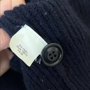 J. Crew Dark Blue Wool Sweater thumbnail 4