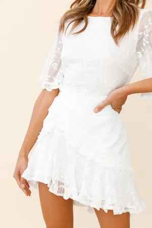 Selfie Leslie White dress thumbnail 1
