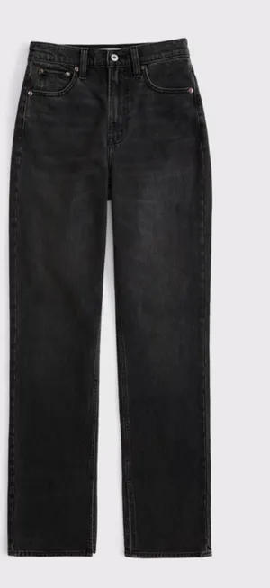 Ultra High-Rise 90s Straight Jeans Abercrombie thumbnail 1
