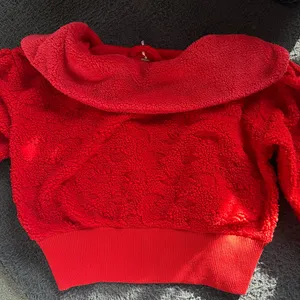 Free People Cozy Up Cardigan in High Risk Red Size Large thumbnail 11