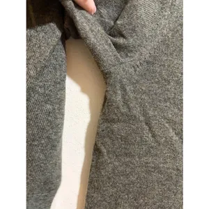 Everlane Size XS Cashmere V-Neck Long Sleeve Pullover Sweater Green thumbnail 6