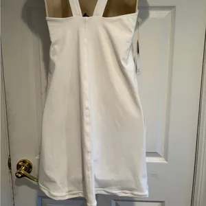 Vuori Volley Dress White Womens Small VW604 BreatheInterlock Tennis Golf Mini thumbnail 4