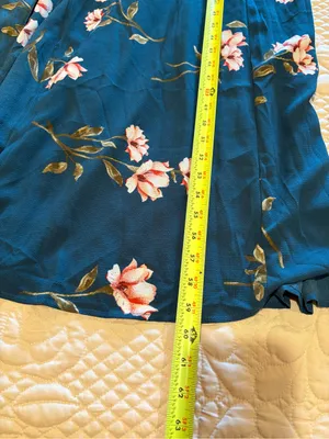 Lulus September Sunsets Dark Teal Floral Print Wrap Maxi Dress NWT size M thumbnail 13