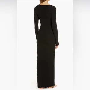 SKIMS Soft Lounge Long Sleeve Dress, Size X-Small, $90 thumbnail 2