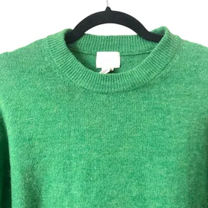 H&M Wool Blend Crewneck Sweater Green Medium‎ thumbnail 4