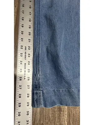 American Eagle High Rise Flare womens sz 10 medium wash denim jeans 33x29 thumbnail 12