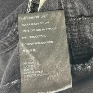 We the Free High Rise Straight Leg Cotton Denim Black Size‎ 28 thumbnail 6