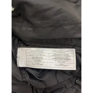H&M Quilted Puffer Jacket Women’s XS Hooded Black thumbnail 6