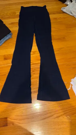 Lululemon Flare Groove Leggings Navy thumbnail 3