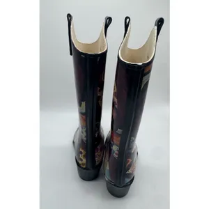 Nomad Yippy Women's Multicolor Western Cowboy Rain Boots Size 7 Artistic thumbnail 9