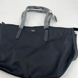NEW Authentic Botkier black zip top tote bag tassels lightweight side tassels thumbnail 7