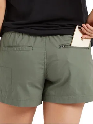 Vuori Ripstop Short Army Green Pockets Drawstring Cotton Hiking Outdoor Climb XL thumbnail 5