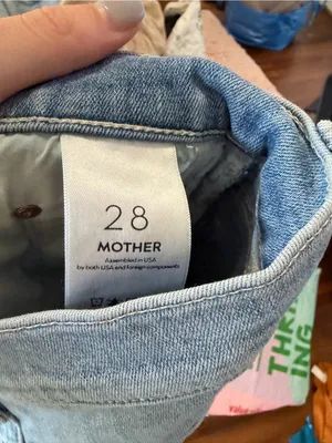 Mother The Tomcat Bermuda Jackpot Size 28 Blue thumbnail 5