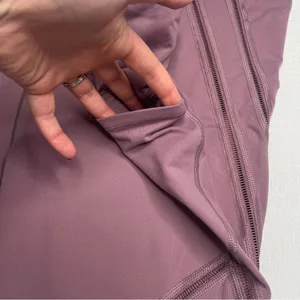 Victorias Secret Sport Knockout Mauve Leggings w Sheer Mesh Side Panels (Large) thumbnail 4
