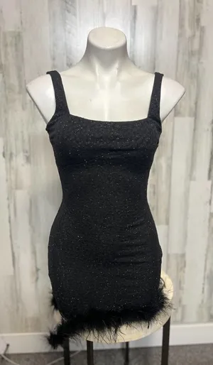 Windsor black night dress thumbnail 1