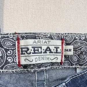 Ariat Indigo Straight Leg Jeans with Embroidered Back Pockets thumbnail 3