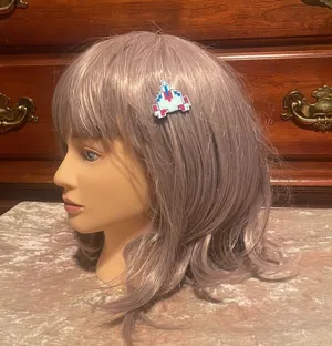 Chiaki Nanami Cosplay Anime High School Costume Jacket & Skirt EUC S WITH Pink Wig & Hair Clip; WITHOUT Shirt, Tights, or Pink Tie thumbnail 10