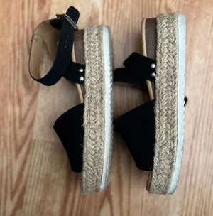 Black Espadrille Sandals thumbnail 2