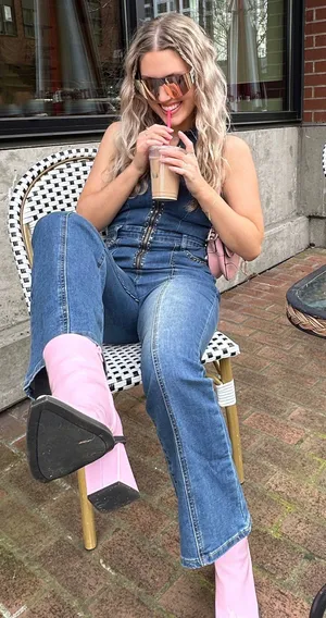 Cider Denim Jumpsuit thumbnail 4