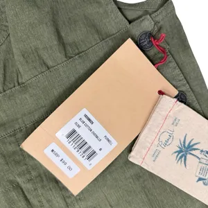 Purnell Work Wear Olive Green Slub Cotton Overalls Women's size 6 NEW Tags thumbnail 4