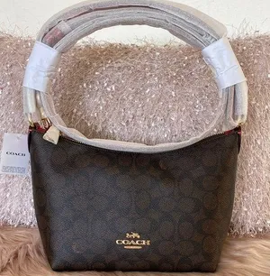 NWT Coach Brown Shoulder Bag with Timeless Elegance thumbnail 1