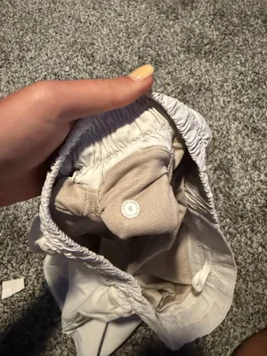 White Lululemon Shorts thumbnail 3
