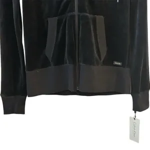 Calvin Klein Women's Black Full Zip Jacket Size S‎ Casual Hooded thumbnail 2