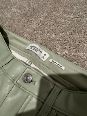 Abercrombie & Fitch Vegan Leather Pants thumbnail 5