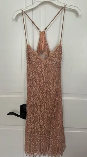 NBD All Me Dress Dusty Rose thumbnail 1