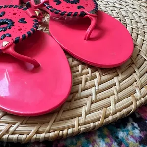 Jack Rogers Womenz Georgica Jelly Sandal Pink 8 thumbnail 3