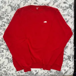 Brandy Melville Red Bear Crewneck thumbnail 1