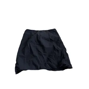 White Fox Side Tie Cotton‎ Blend Black Miniskirt XS thumbnail 2