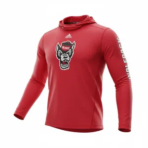 Adidas Men's NC State Wolfpack Locker Room Logo Freelift Long Sleeve thumbnail 1