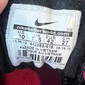 Nike Dart 9 Shoes Womens 10 Athletic Running Sneakers 443863-018 Black Pink Mesh thumbnail 7