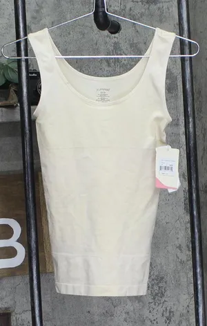 Yummie Womens Madelyn Seamless Shaping Tank Top YT5-104 Nude Brown S/M thumbnail 1