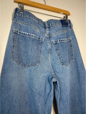 HOLLISTER Ultra High-Rise Baggy WideLeg Y2K Streetwear 8R thumbnail 3