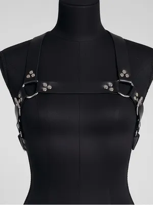 Thick Black Overbust Harness New thumbnail 5