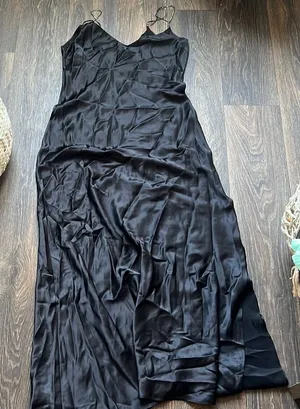 Dannijo Black Slip Dress Size M thumbnail 1