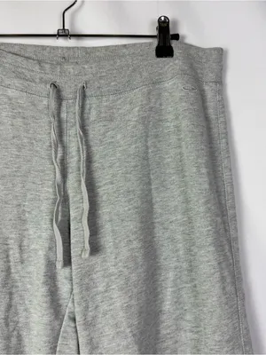 Champion Light Gray Y2K Bootcut Athletic Pants M thumbnail 3