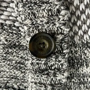 Abercrombie & Fitch Chunky Knit Cardigan Y2K Womens Medium M Sweater thumbnail 8